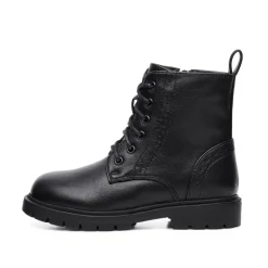 Boys Girls Combat Ankle Boots