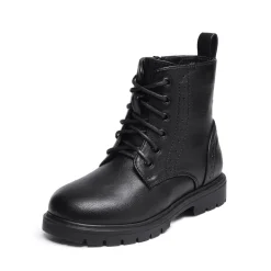 Boys Girls Combat Ankle Boots