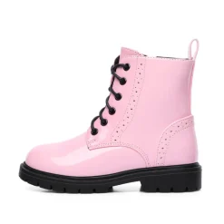 Boys Girls Combat Ankle Boots
