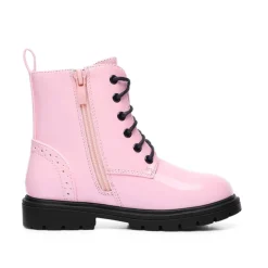 Boys Girls Combat Ankle Boots
