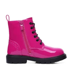 Boys Girls Combat Ankle Boots