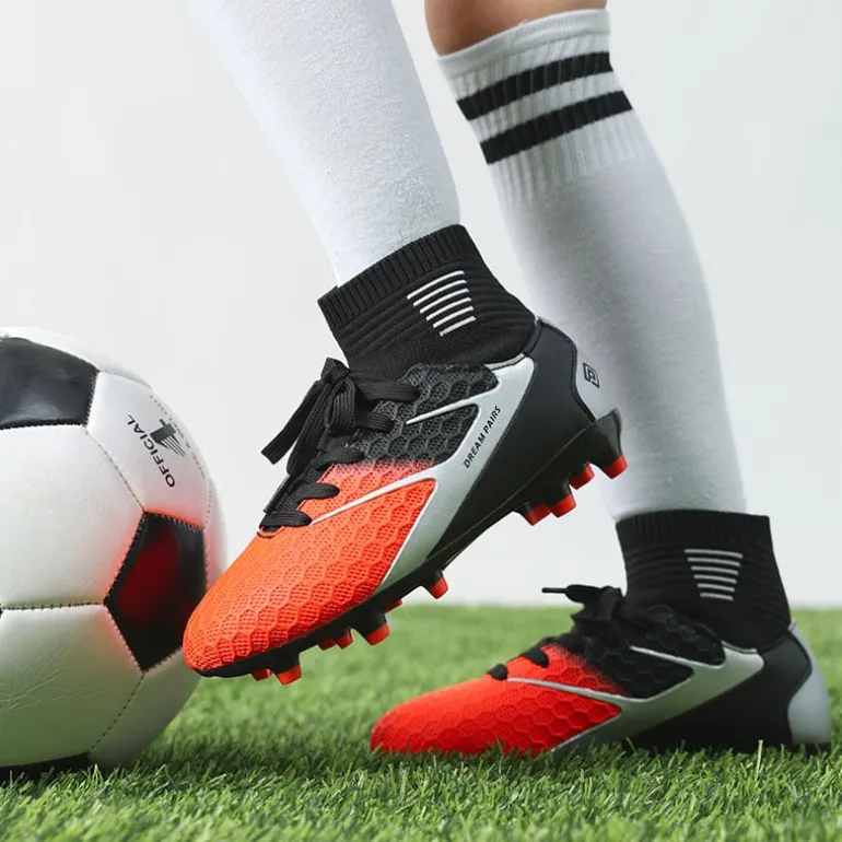 Boys & Girls High Top Youth Football Cleats