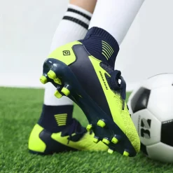 Boys & Girls High Top Youth Football Cleats