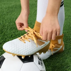 Boys & Girls High Top Youth Football Cleats