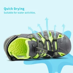 Boys Girls Quick-Dry Athletic Sandals