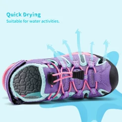 Boys Girls Quick-Dry Athletic Sandals