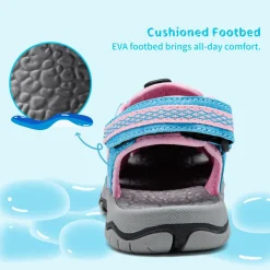 Boys Girls Quick-Dry Athletic Sandals