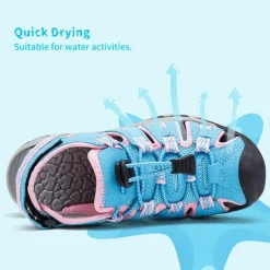 Boys Girls Quick-Dry Athletic Sandals