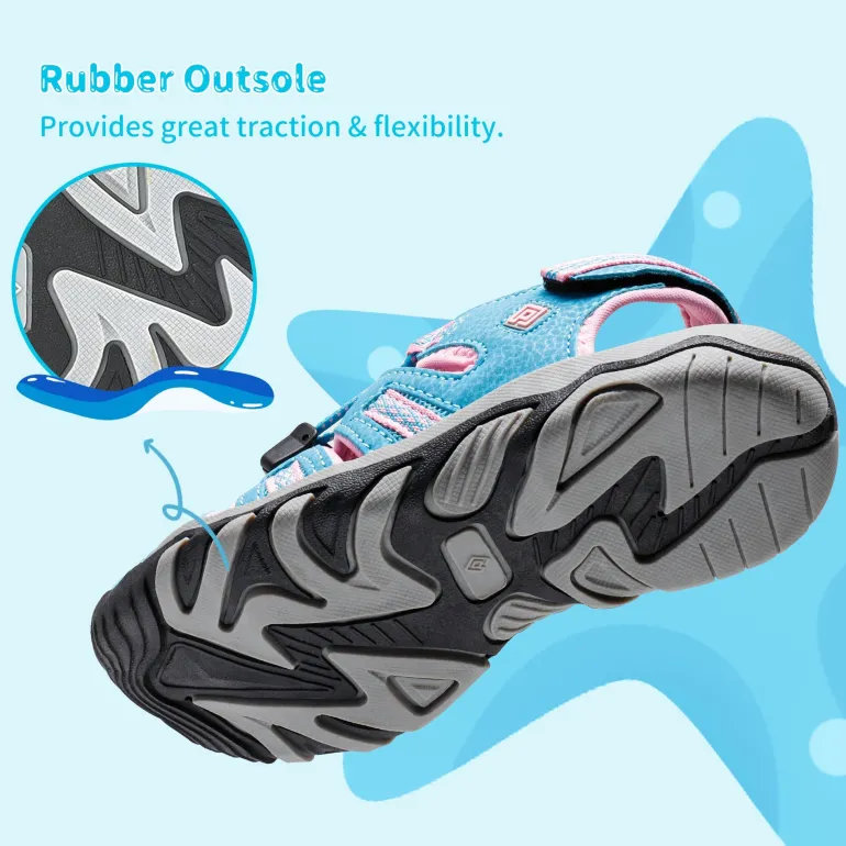 Boys Girls Quick-Dry Athletic Sandals