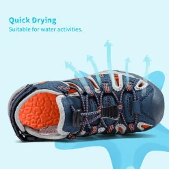 Boys Girls Quick-Dry Athletic Sandals