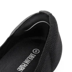 Breathable Bowknot Pointed Toe Knit Flats