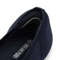 Breathable Bowknot Pointed Toe Knit Flats