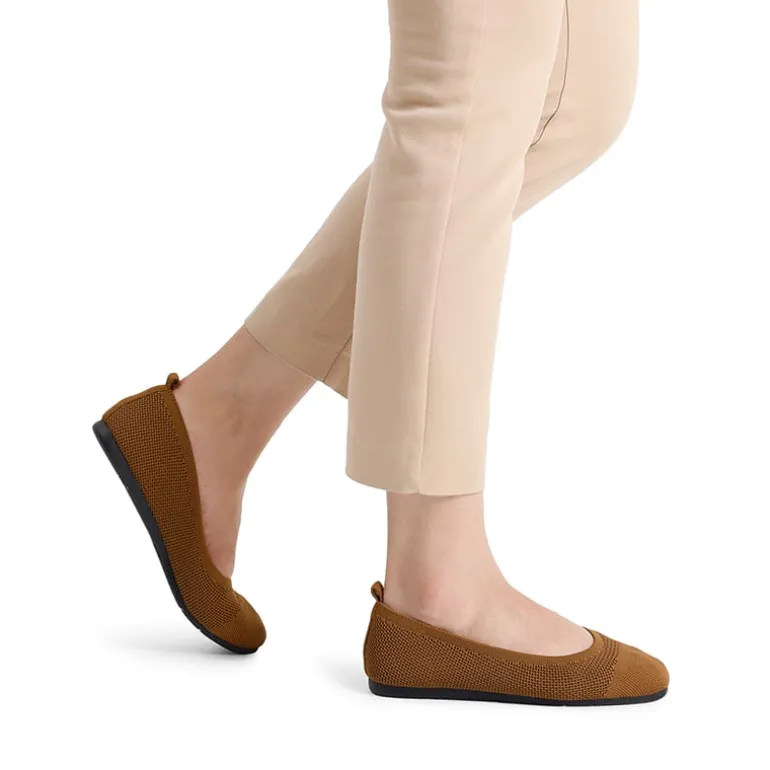Breathable & Comfortable Square-Toe Flats