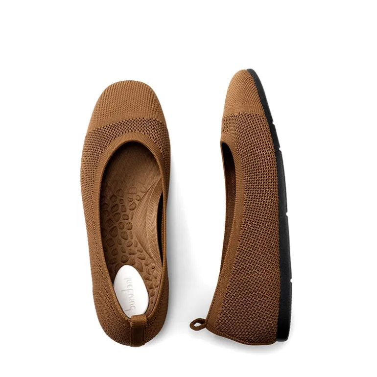 Breathable & Comfortable Square-Toe Flats