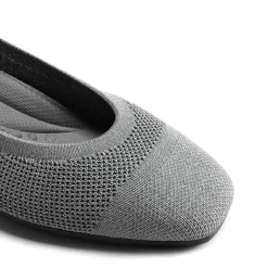 Breathable & Comfortable Square-Toe Flats