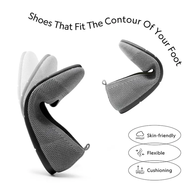 Breathable & Comfortable Square-Toe Flats