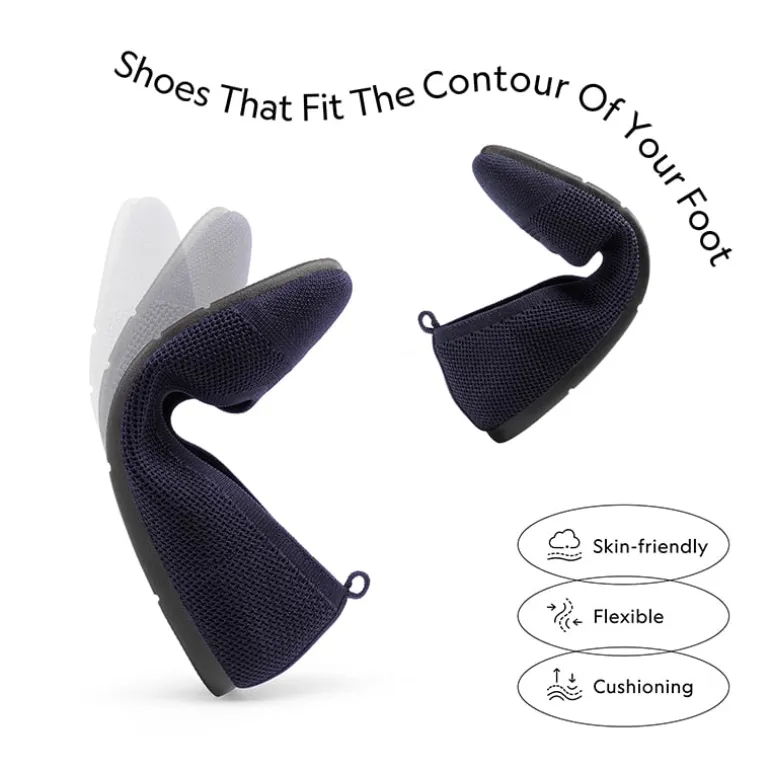 Breathable & Comfortable Square-Toe Flats