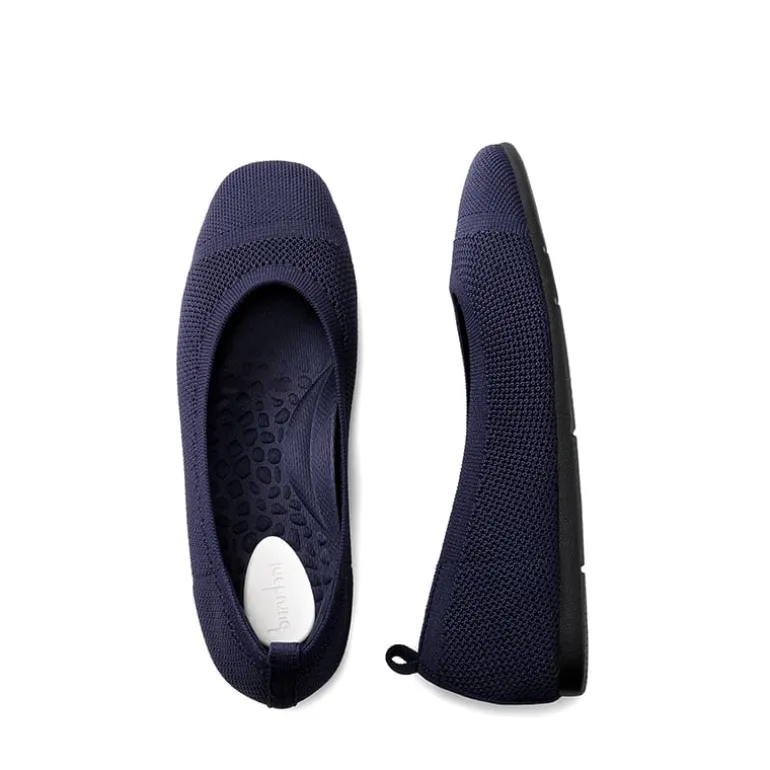 Breathable & Comfortable Square-Toe Flats