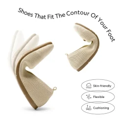 Breathable & Comfortable Square-Toe Flats
