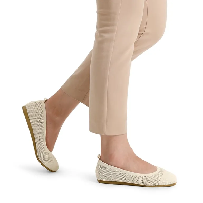 Breathable & Comfortable Square-Toe Flats