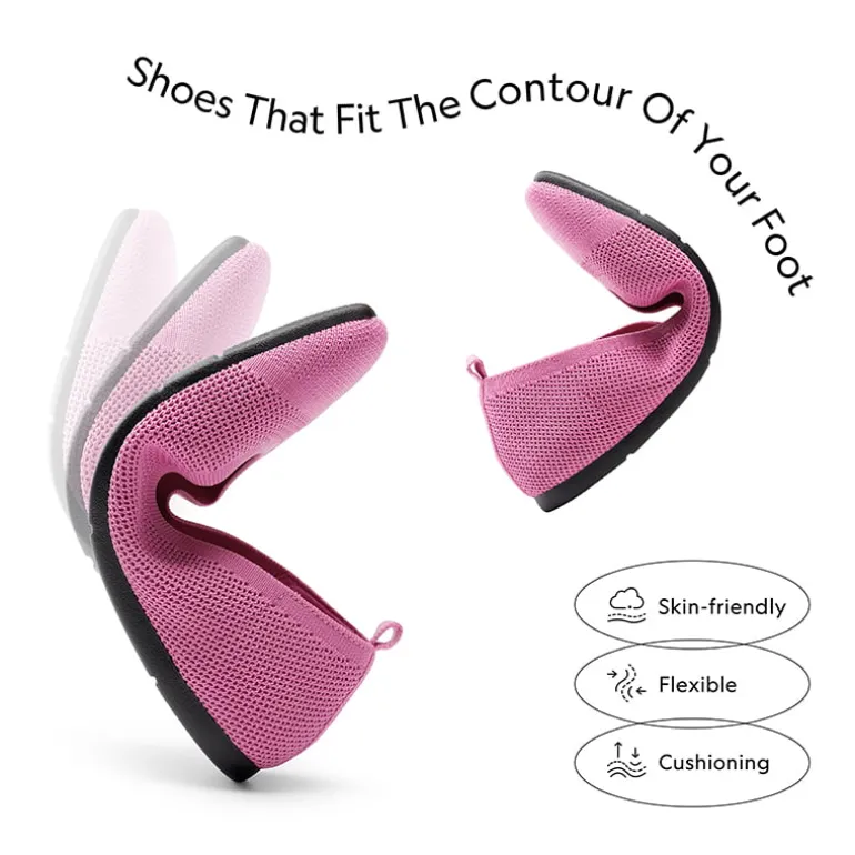 Breathable & Comfortable Square-Toe Flats