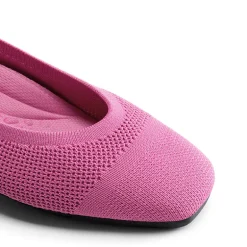 Breathable & Comfortable Square-Toe Flats