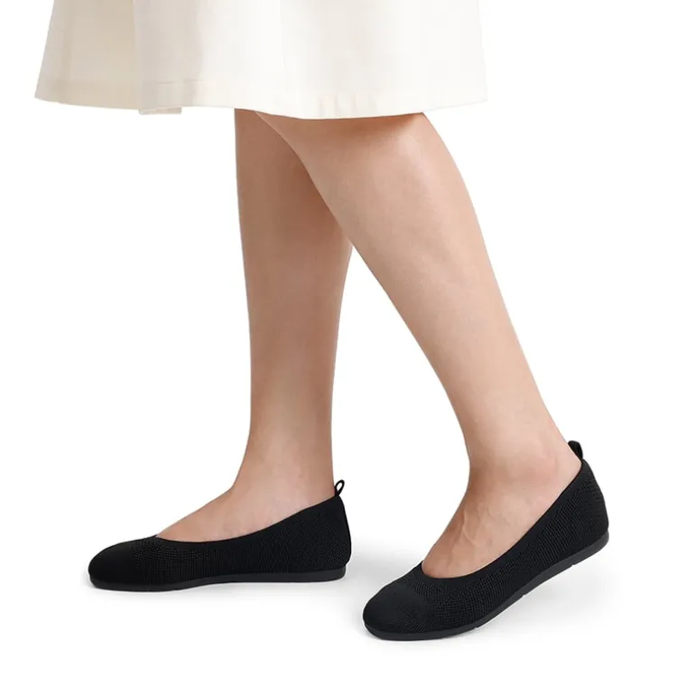 Breathable & Comfortable Square-Toe Flats
