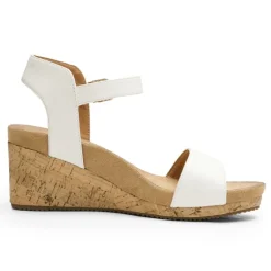 Buckle Platform Wedge Sandals