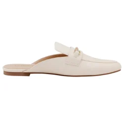 Buckle Pointed Toe Flat Mules
