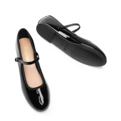 Buckle Round Toe Mary Jane Flats
