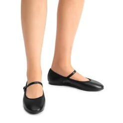 Buckle Round Toe Mary Jane Flats