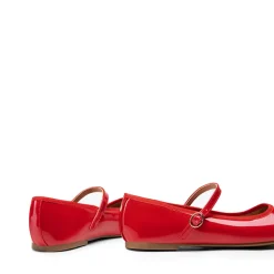 Buckle Round Toe Mary Jane Flats