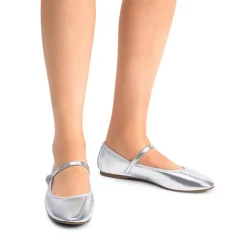 Buckle Round Toe Mary Jane Flats