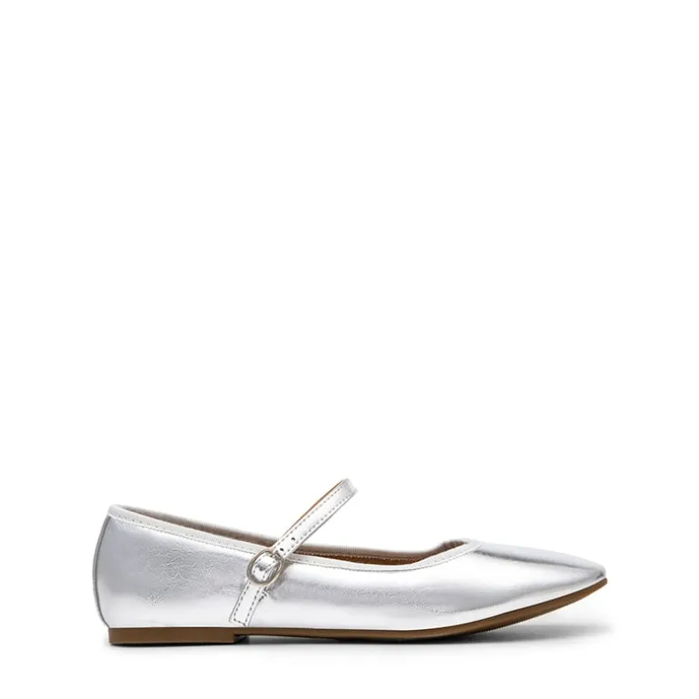 Buckle Round Toe Mary Jane Flats