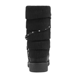 Buckle Strap Mid Calf Snow Boots