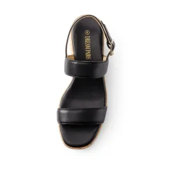 Buckle Strap Platform Wedge Sandals