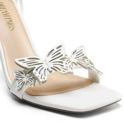 Butterfly Lace Up Stilleto High Heels