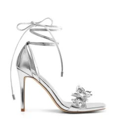 Butterfly Lace Up Stilleto High Heels
