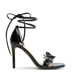 Butterfly Lace Up Stilleto High Heels