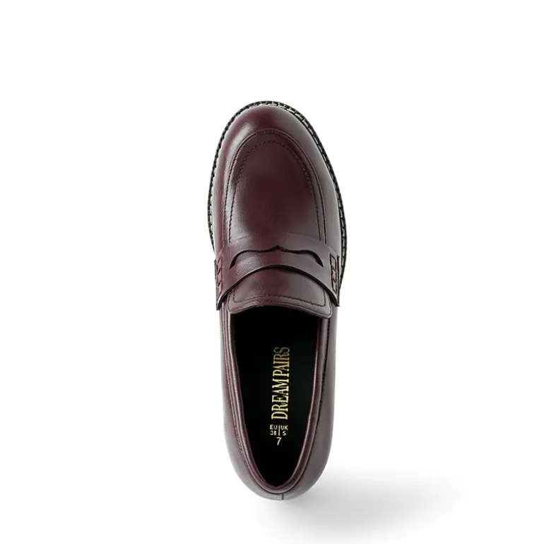 Casual Dress Chunky Penny Loafers