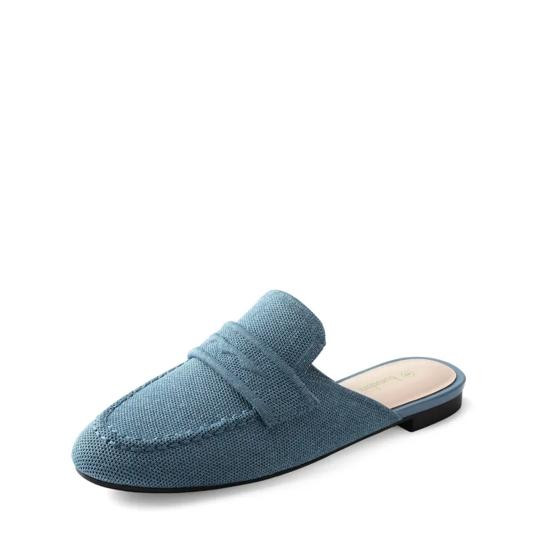 Casual Knitted Round Toe Mules