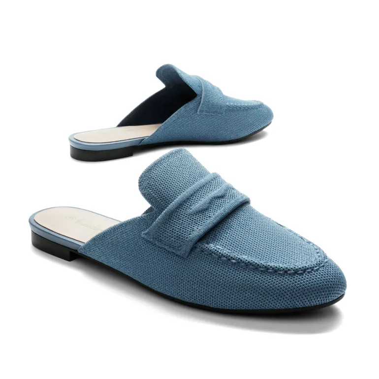 Casual Knitted Round Toe Mules