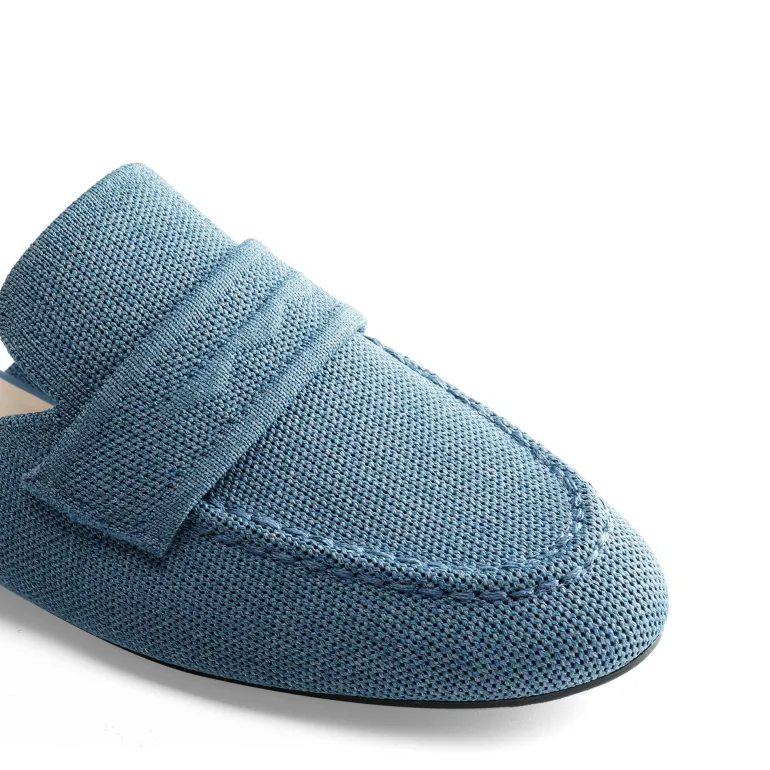 Casual Knitted Round Toe Mules