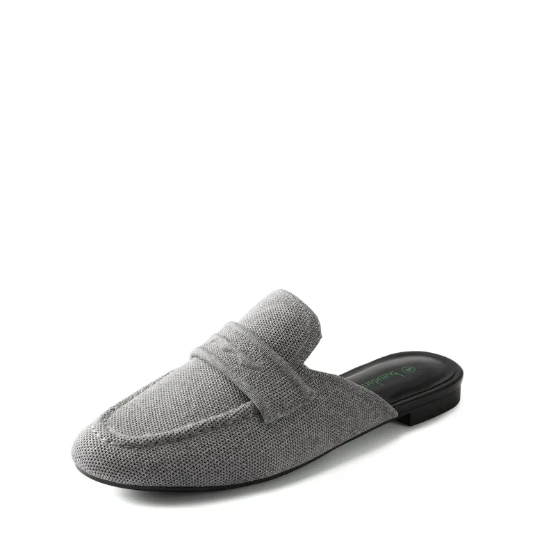 Casual Knitted Round Toe Mules
