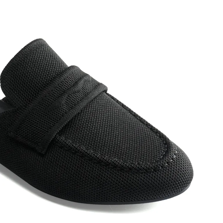 Casual Knitted Round Toe Mules