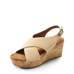 Casual Platform Criss-Cross Wedge Sandals