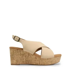 Casual Platform Criss-Cross Wedge Sandals