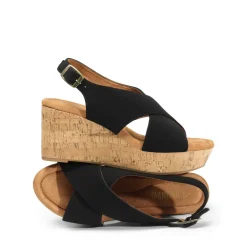 Casual Platform Criss-Cross Wedge Sandals