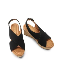 Casual Platform Criss-Cross Wedge Sandals