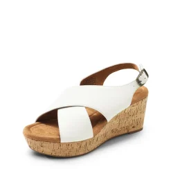 Casual Platform Criss-Cross Wedge Sandals